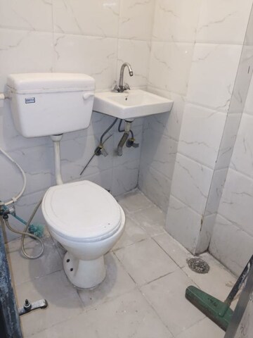 Bathroom in 1 BHK Builder Floor at Panchsheel Vihar – for Rent