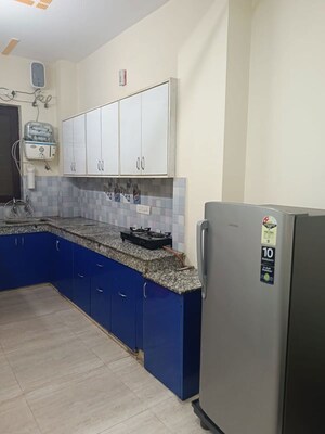 Kitchen in 1 BHK Builder Floor at Unitech Infospace, Sector 21 – for Rent