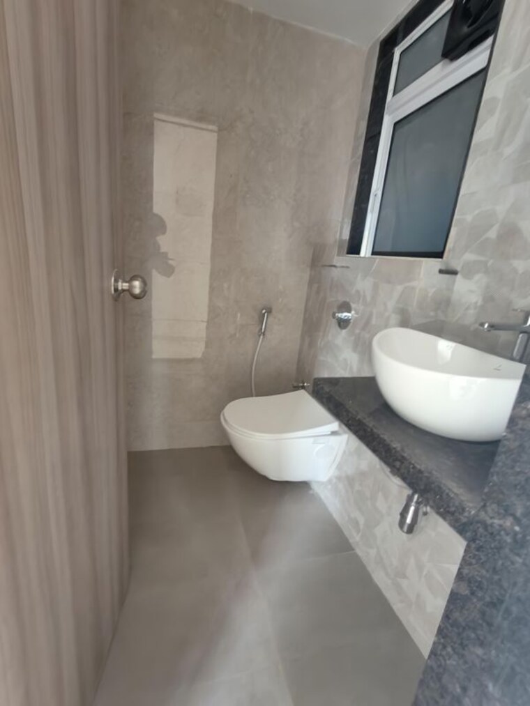 Bathroom, ashar-axis 1 Bedroom 462 Sq.Ft. Apartment In Majiwada Thane 9723734