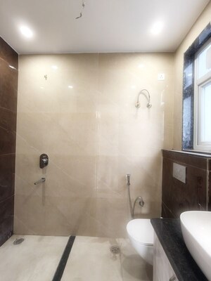 Bathroom in 3 BHK Builder Floor at Ansal Plaza Sector-23, Sector 23 – for Rent