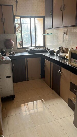 Kitchen in 1 BHK Apartment at Parshwanath Balaji Complex, Katraj – for Rent