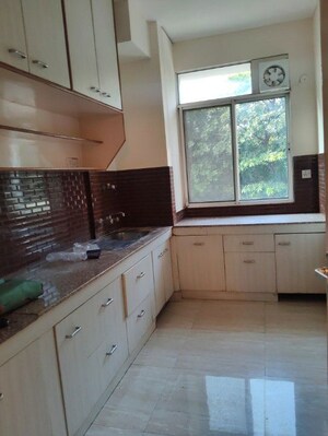Kitchen in 3 BHK Apartment at DLF The Carlton Estate, Dlf Phase V – for Rent