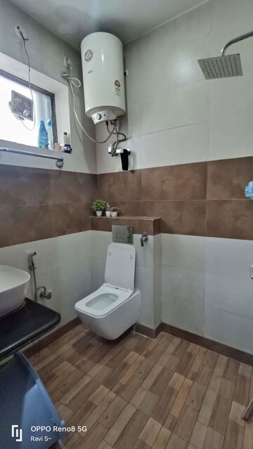 Bathroom in 2 BHK Builder Floor at Ansal Plaza Sector-23, Sector 23 – for Rent