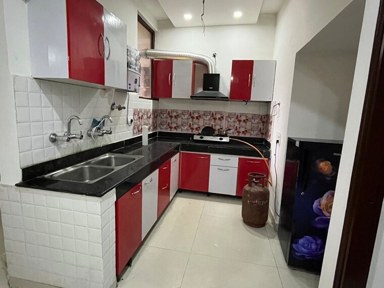 Kitchen, pir machalla 3 Bedroom 1250 Sq.Ft. Builder Floor In Pir Machalla Zirakpur 9723857