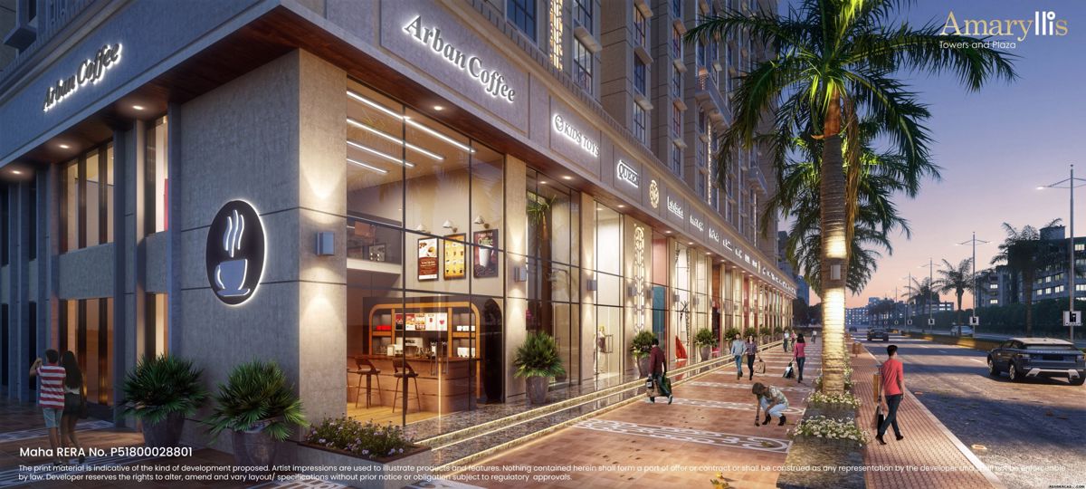 Retail Shop For Rent in Nahar Amaryllis Towers and Plaza