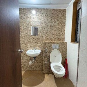 Bathroom in 2 BHK Apartment at Lodha Palava Downtown, Taloja Bypass Road – for Rent