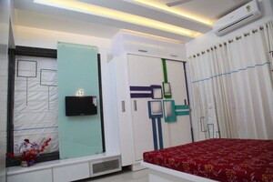 Kitchen in 3 BHK Apartment at Harsh Vihar, Aundh – for Rent