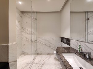 Staircase in 2 BHK Apartment at Bhartiya City Leela Residences, Thanisandra Main Road – for Rent