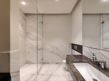 Staircase in 2 BHK Apartment at Bhartiya City Leela Residences, Thanisandra Main Road – for Rent