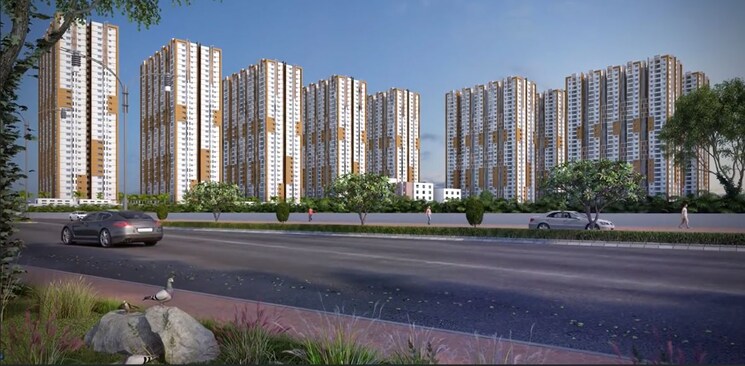 Exterior View, my-home-avatar 2 Bedroom 1314 Sq.Ft. Apartment In Gachibowli Hyderabad 9723904