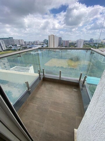 Balcony in 3 BHK Apartment at Pharande Puneville, Punawale – for Rent