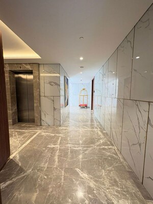 Building Lobby in 4 BHK Penthouse at Lodha Palava Serenity A, Dombivli East – for Rent