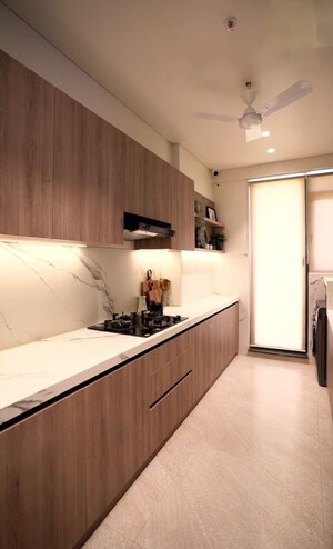 Kitchen in 3 BHK Apartment at Naman Habitat, Andheri West – for Sale