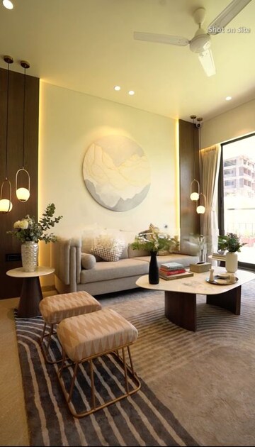 Living Room in 3 BHK Apartment at Naman Habitat, Andheri West – for Sale