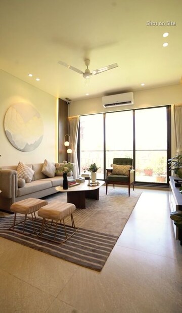 Living Room in 3 BHK Apartment at Naman Habitat, Andheri West – for Sale