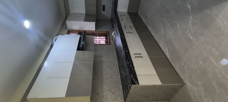 Kitchen, khirki extension 3 Bedroom 990 Sq.Ft. Builder Floor In Khirki Extension Delhi 9724013