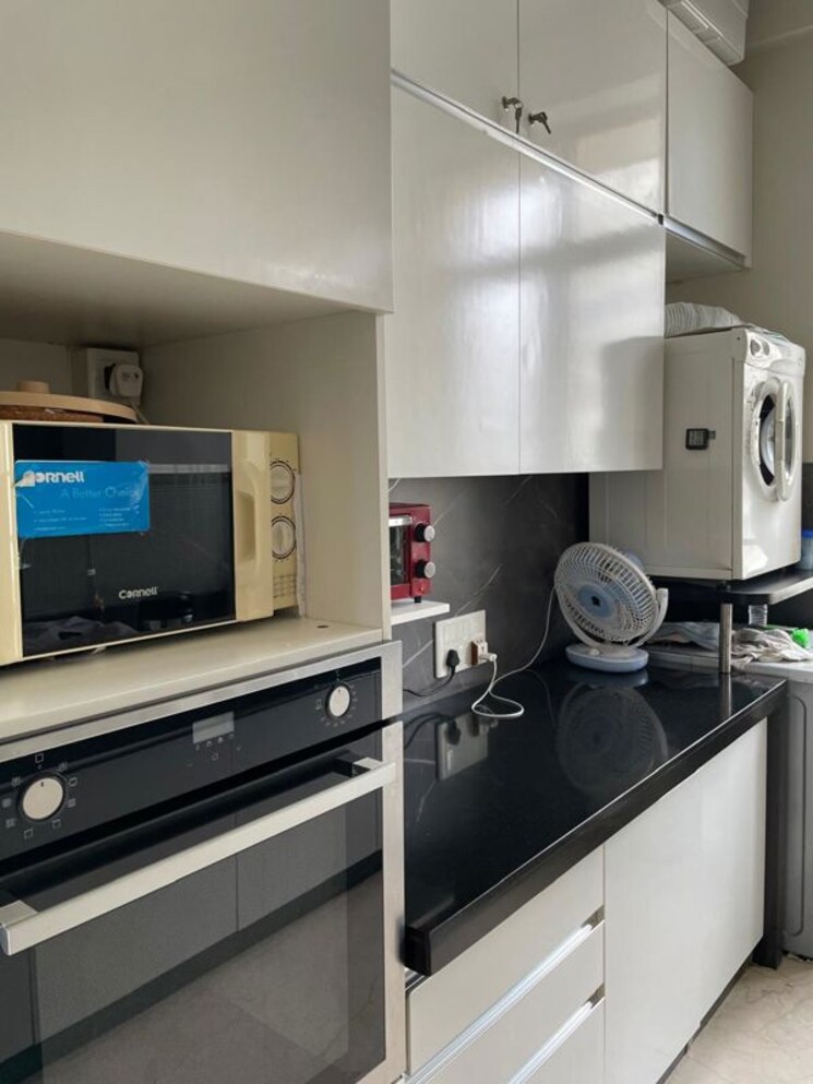 Kitchen, runwals-the-reserve 3 Bedroom 1550 Sq.Ft. Apartment In Worli Mumbai 9724023