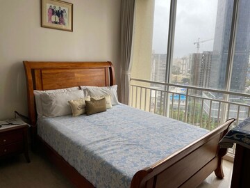 Bedroom in 3 BHK Apartment at Runwals The Reserve, Worli – for Rent