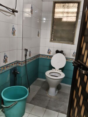 Bathroom in 2 BHK Apartment at Sagar Avenue, Santacruz East – for Rent