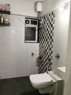 Bathroom in 2.5 BHK Apartment at Swaroop Residency, Ghatkopar East – for Rent