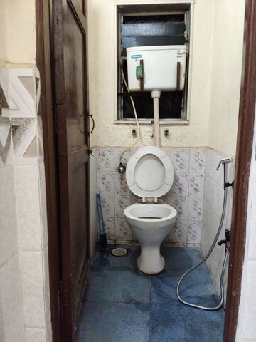 Bathroom in 1 BHK Apartment at Sagar Avenue, Santacruz East – for Rent