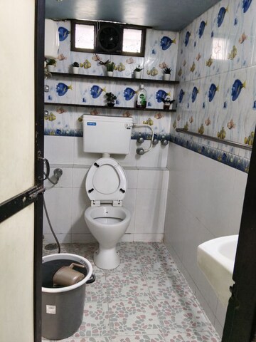 Bathroom in 2 BHK Apartment at Akash Darshan, Santacruz East – for Rent