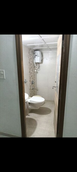 Bathroom in 1 BHK Apartment at Bhandup West – for Rent