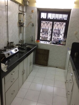 Kitchen in 3 BHK Apartment at Dheeraj Darshan, Jogeshwari East – for Rent