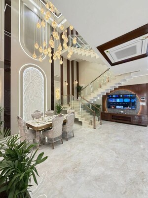 Staircase in 5 BHK Independent House at Vaishali Nagar – for Sale