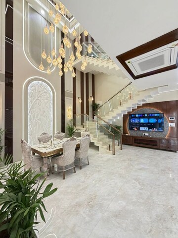 Staircase in 5 BHK Independent House at Vaishali Nagar – for Sale