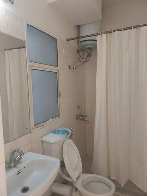 Bathroom in 3 BHK Apartment at DLF The Carlton Estate, Dlf Phase V – for Rent