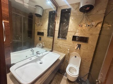 Bathroom in 3 BHK Builder Floor at Greater Kailash I – for Rent