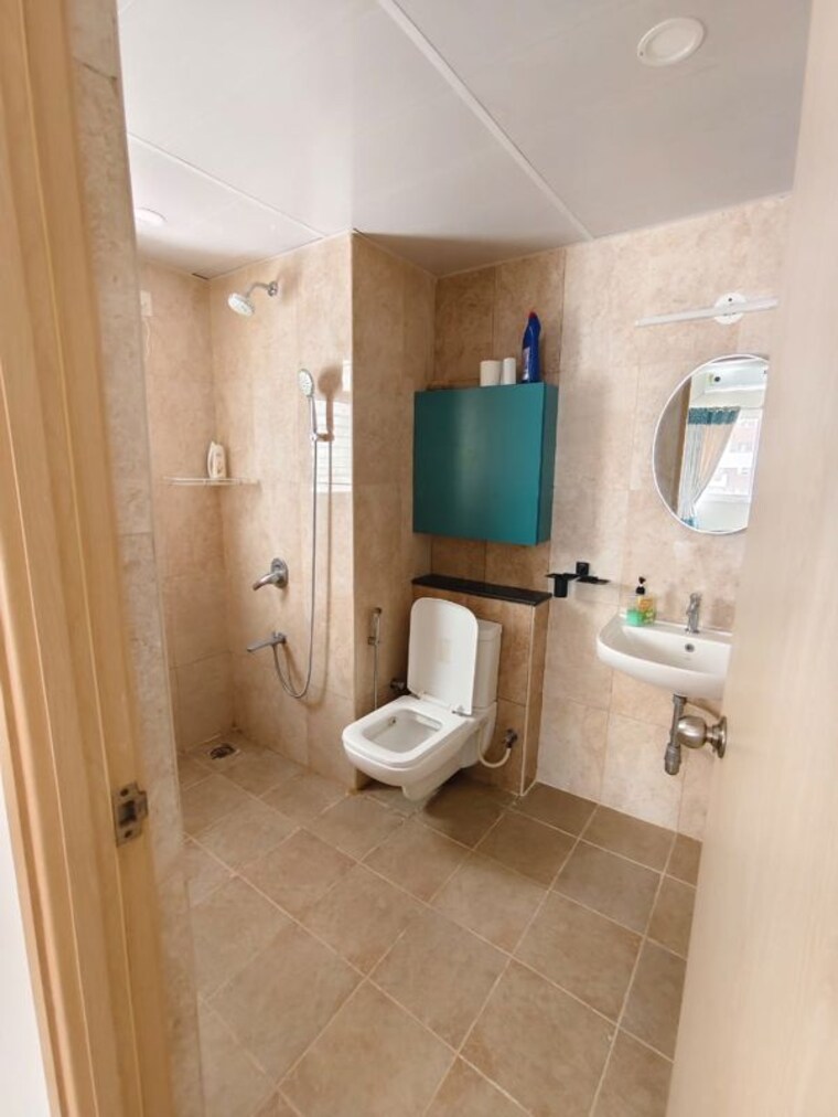 Bathroom, mantri-webcity 3 Bedroom 1740 Sq.Ft. Apartment In Hennur Bangalore 9724156