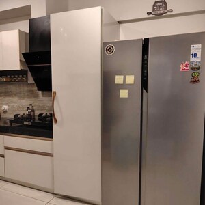 Kitchen in 2 BHK Apartment at Shapoorji Pallonji Joyville Tower Crown, Sector 102 – for Rent