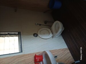 Bathroom in 2 BHK Apartment at Kopar Khairane – for Rent