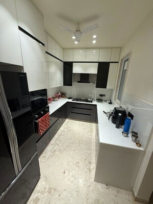 Kitchen in 3 BHK Apartment at Adani Oyster Grande Phase 2, Sector 102 – for Rent