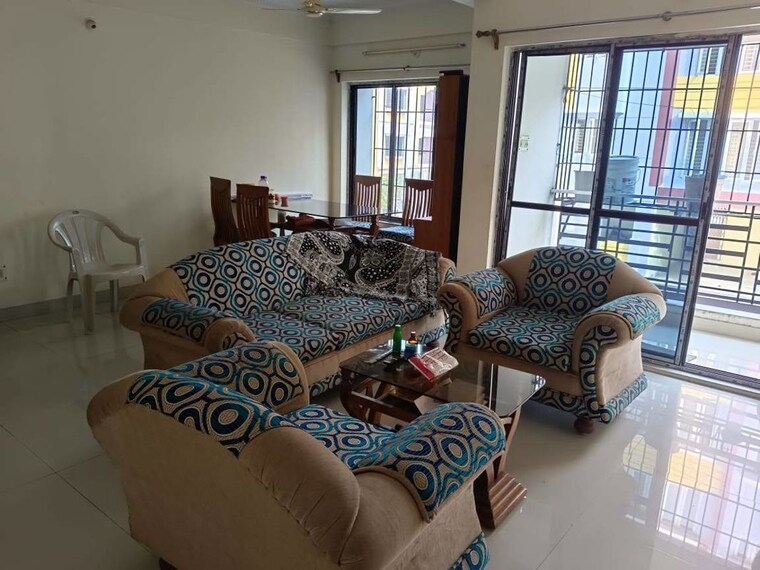 Living Room, new town 3 Bedroom 1450 Sq.Ft. Apartment In New Town Kolkata 9694706