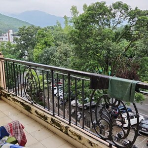 Balcony in 3 BHK Apartment at Pacific Hills, Kishanpur – for Rent