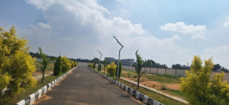 Garden, hoskote malur road  1200 Sq.Yd. Plot In Hoskote Malur Road Bangalore 9724214