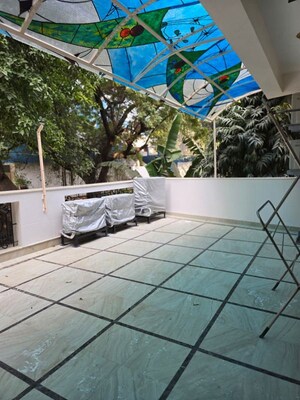 Balcony in 3 BHK Apartment at Green Park – for Rent