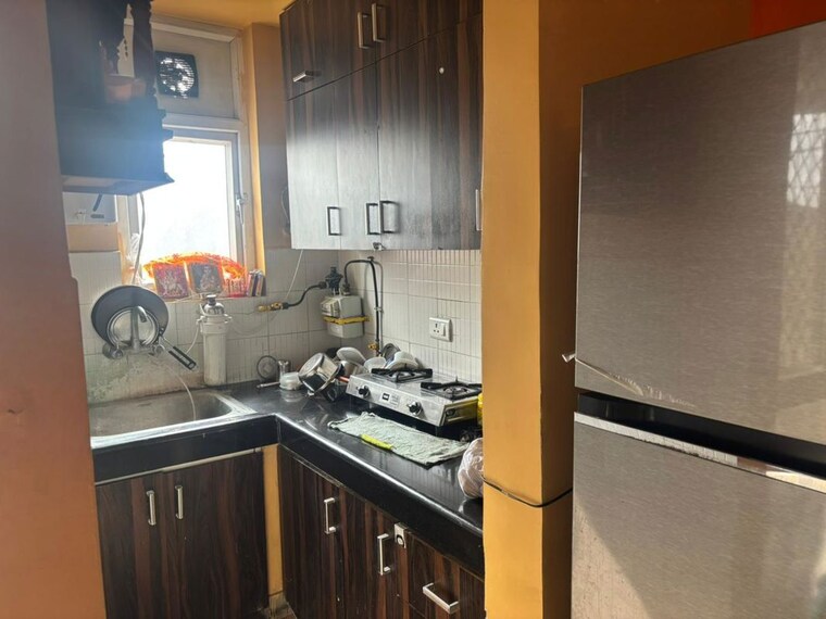 Kitchen, aditya-celebrity-homes 1 Bedroom 550 Sq.Ft. Apartment In Sector 76 Noida 9724240