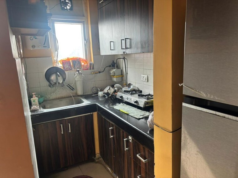 Kitchen, aditya-celebrity-homes 1 Bedroom 550 Sq.Ft. Apartment In Sector 76 Noida 9724240