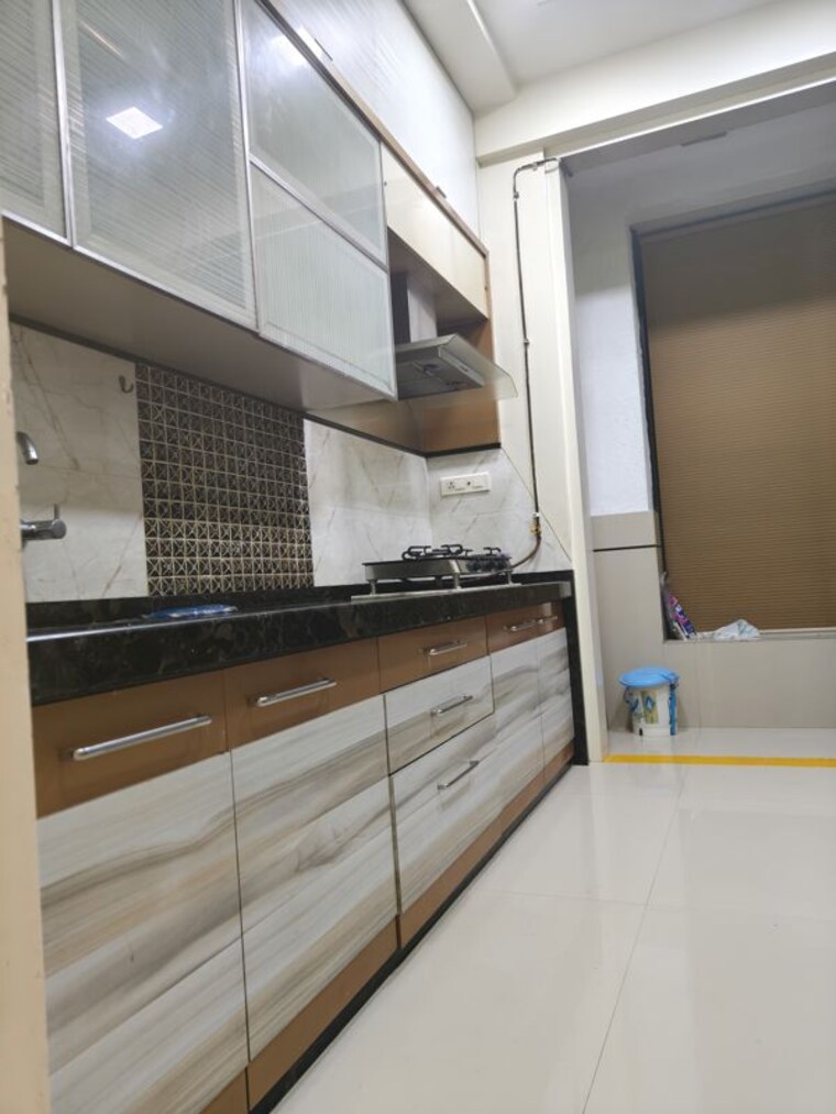 Kitchen, progressive-group-highness 3 Bedroom 2150 Sq.Ft. Apartment In Sanpada Navi Mumbai 9724251