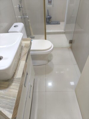 Bathroom in 3 BHK Apartment at Progressive Group Highness, Sanpada – for Rent