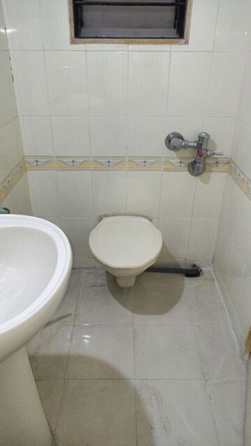 Bathroom in 2 BHK Apartment at Magarpatta City Cosmos, Magarpatta Road – for Rent