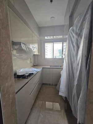 Bathroom in 3 BHK Apartment at Hiranandani Highland, Powai – for Rent