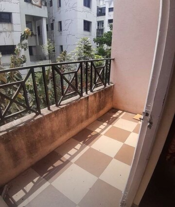 Balcony in 1 BHK Builder Floor at Venkateshwara Kaustubh, Dhayari – for Rent