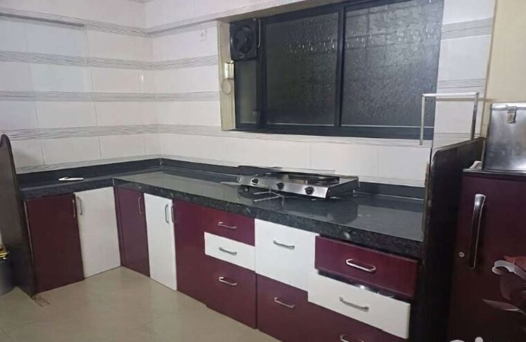 Kitchen, venkateshwara-kaustubh 1 Bedroom 600 Sq.Ft. Builder Floor In Dhayari Pune 9724326