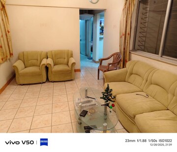 Living Room in 1 BHK Apartment at DSK Vasudha CHS, Dhayari – for Sale