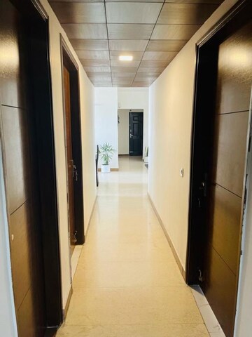 Building Lobby in 3 BHK Builder Floor at Unitech South City II, Sector 50 – for Rent
